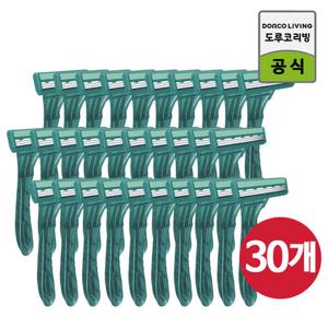 도루코 TOUCH3 면도기 1Px30개/3중날/회전식/일회용