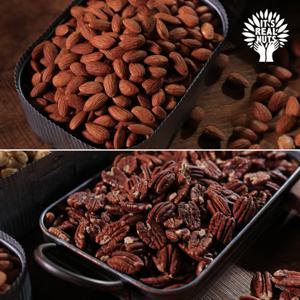 [리얼넛츠]구운아몬드 800g + 구운피칸 800g(총 1.6kg)