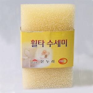 주방 수세미 설거지 스펀지 수세미 싱크대 청소 2p (W9B6076)