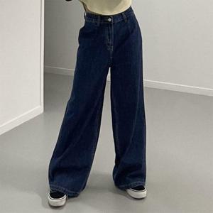 여자 넓은 뉴트로 보이핏 y2k 데님팬츠