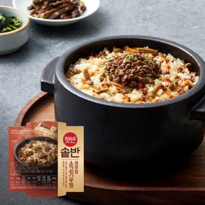 [CJ]햇반 솥반 소고기우엉밥 200g X 18개