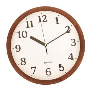 원목 인테리어 벽시계 33cm 1P 거실 안방 공부방 시간 (WCBEBDB)