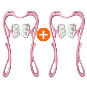 1+1 6볼 목 어깨 마사지기 경추 림프 승모근 셀프 지압 안마기