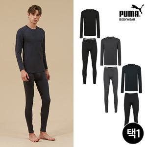 [택1][푸마] 24FW 남성 기능성 기모 웜웨어 1세트