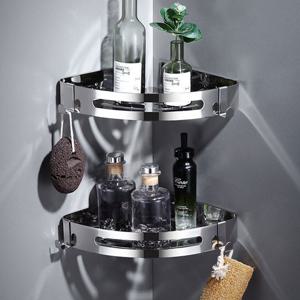 무타공 스텐레스 욕실선반 코너형 화장실 젠다이 수납 정리대 N271