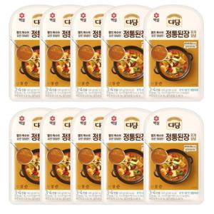 [다담]정통된장찌개양념130gX10개/간편 파우치양념