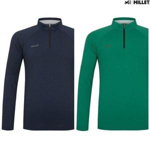 갤러리아_[MILLET] 냉감 기능 아스킨 소재 여름 착용 가능 남성SS 긴팔티(MX