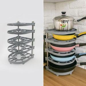 [JH80S0PV_52C5]후라이팬 주방싱크대 냄비 정리 선반