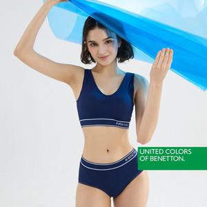 [베네통] 심리스 브라팬티 2종세트 택 1