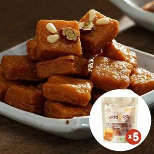 [더블유쇼핑][김규흔 한과] 꿀약과 (파우치형) 80g x 5개_11061672_588246