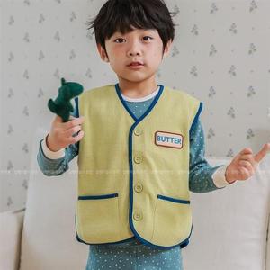 갤러리아_바풀 PPIPPILONG 아동조끼 보온 유아 조끼 와플 조끼 PL FW58-04