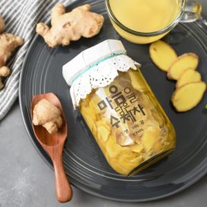 [푸드맛봄 생강청] 벌꿀이 들어간 수제 허니생강청 1kg 가정용