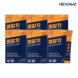 쇼핑백증정+뉴웨이브 장건강 배변활동원활 쾌변엔 차전자피 식이섬유 환 (28포) 6박스
