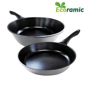 드림셰프 에코라믹 IH 인덕션 후라이팬2종28+28궁중