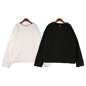 숏바디 뽀글이 기모 안감 맨투맨500111 [W9A7CA9]