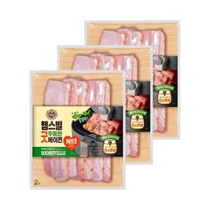 [CJ] 백설 햄스빌 두툼한굿베이컨340g X 3개