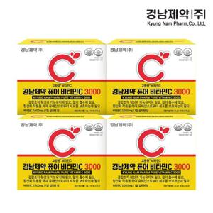 [경남제약] 고함량 퓨어 비타민C 3000 4박스 (박스당 3g x 90포) / 12개월분