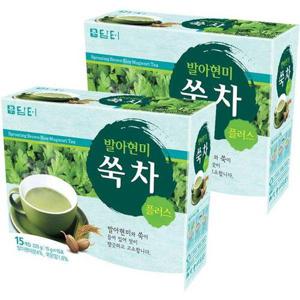 갤러리아_담터 발아현미 쑥차 15T x 2개