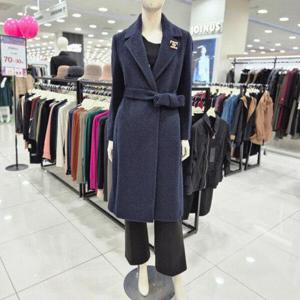 [조이너스]여성  정장 24신상 알파카 A라인 롱 겨울코트 브랜드JDW0WCH210_US