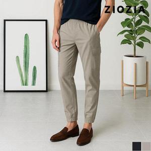 [지오지아]카고 포켓 풀밴딩 조거 팬츠 I (AAD2PP1101)