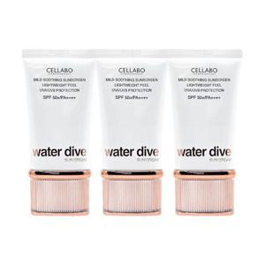 [셀라보][홈쇼핑 최신상] 셀라보 워터 다이브 선 크림 60g 3개 이찬석 2025 시즌3
