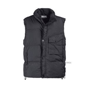 [스톤아일랜드] FW25 남성 크링클 렙스 패딩 조끼 K2S15G100003 S0A23 V0029