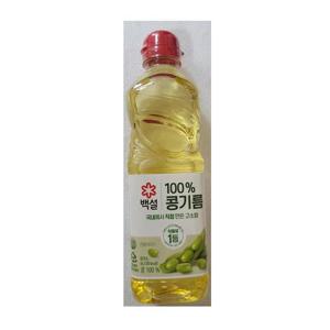 CJ제일제당 백설 콩기름 0.5L x5개