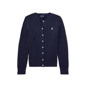 [폴로랄프로렌]폴로 랄프로렌 케이블 니트 걸즈 가디건 네이비