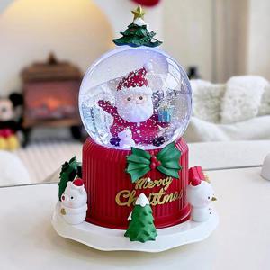 예쁜 크리스마스 산타 스노우볼 오르골 무드등 크리스마스조명 워터볼 성탄절선물