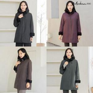 [마담4060](3만원인하) 25FW  faux 밍크퍼 코트 1종