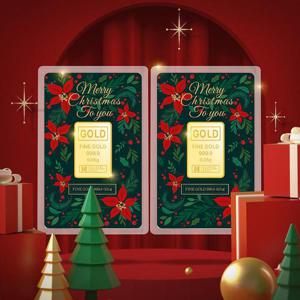 골드앤 24K 크리스마스 골드바 세트(0.05g+0.05g)*홀리데이 특가*