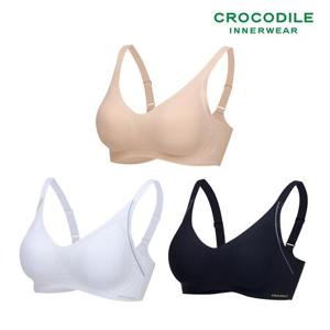 [크로커다일] 액티브 비비드 데일리 브라 3종세트 택 1