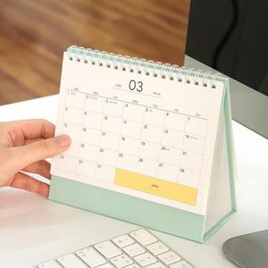 2026 봉주르 14개월 탁상용 감성 캘린더 4개입 미니멀 인테리어용 소형 달력