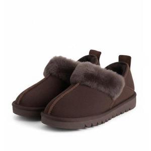 [베어파우] WINNIE 여성 천연가죽 양털 슬립온 0826004QD-W