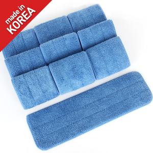 [라이펀]알루미늄 밀대청소기 리필-극세사 패드 커팅형 10장