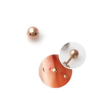 패션 귀 피어싱 잠금볼 뒷마개 0.7mm바 3mm볼 2종