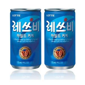 롯데칠성 레쓰비마일드 175mL 90캔