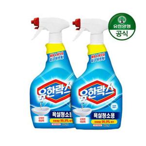 유한락스 욕실청소용 세정제 600ml 1+1 (WA6E1D4)
