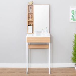 (착불) 멀린 입식미니화장대 폭좁은 미니콘솔 수납 원룸 틈새 화장대