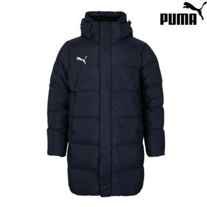 푸마 KK 겨울 방한 덕다운 오리털 패딩 아우터 점퍼 코트 네이비