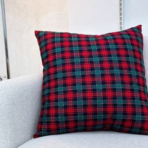 리버블 메리우드 크리스마스 방석(솜포함) 45x45