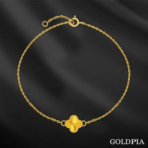 ★12월혜택★ [골드피아] 24K 순금 행운의 크로버 팔찌