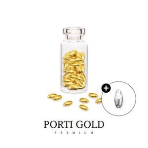 갤러리아_[뽀르띠] 순금 24K 황금쌀 골드바 1g+은쌀 1g(1+1)