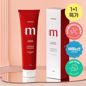 [1+1] 메르헨트 데미지 리페어링 컬링 헤어 에센스 150ml 미용실 아르간 오일 퍼퓸 볼륨 컬 에센스