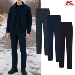 [콜핑]남성 겨울 스판 보온 밴딩 기모본딩 남자 등산 바지 KSC087VP9M