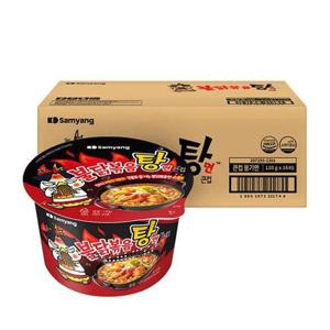 갤러리아_큰컵 불닭볶음탕면 120g x 16개(1박스)