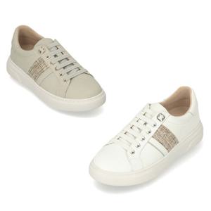 [엘칸토] 정상가179,000원 여성 포인트 사이드 포인트 밴딩 스니커즈 4cm LCWS85M513