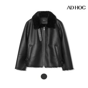 [애드호크]남성 하이넥 가죽 무스탕(HABMU11)