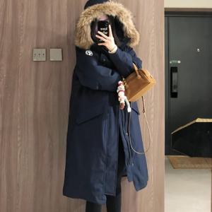 [블랙퀸] 퀀텀 퍼트리밍 롱 패딩점퍼 blk004223