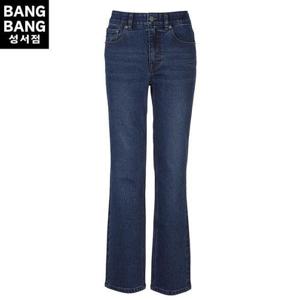 뱅뱅 HC04 가을 겨울 여성 기모 일자 스판청바지 인밴드 슬림스트레이트 날
